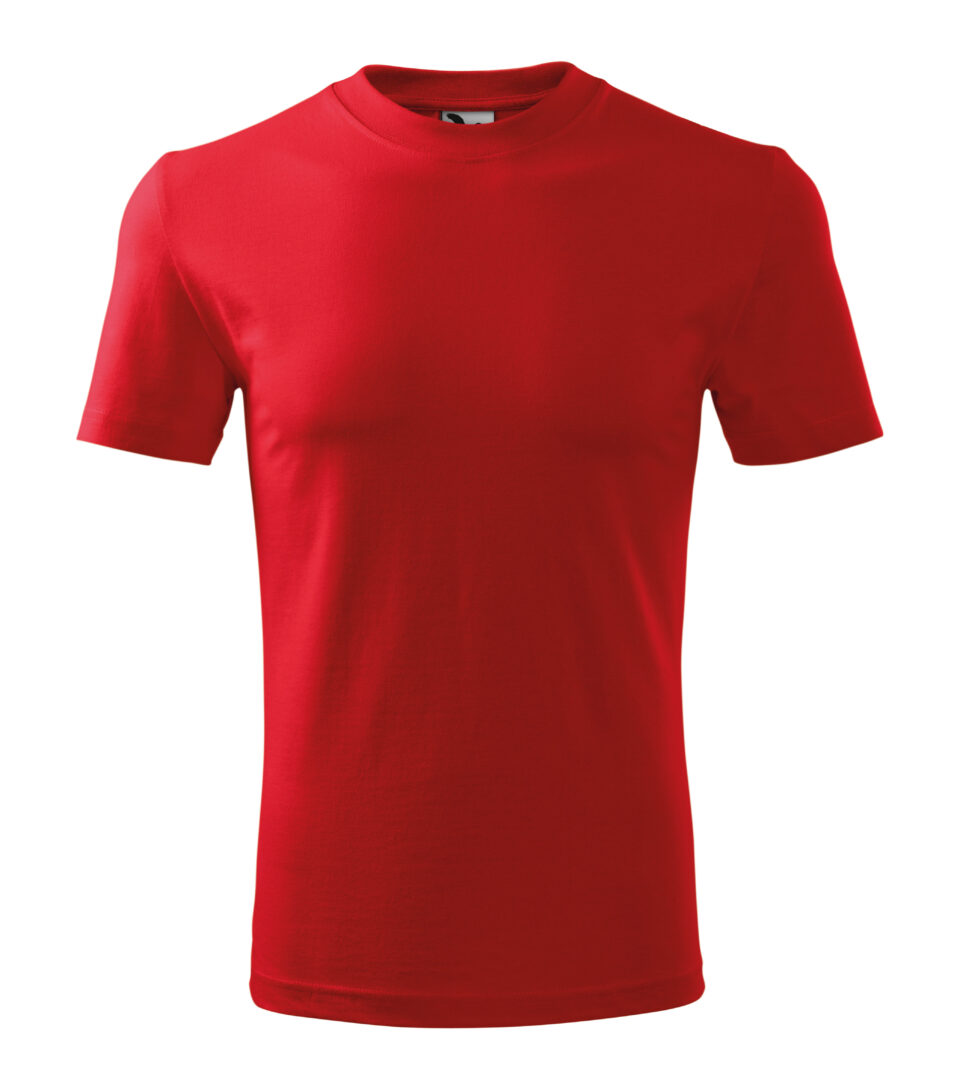 Koszulka z bawełny w kolorze czerwonym